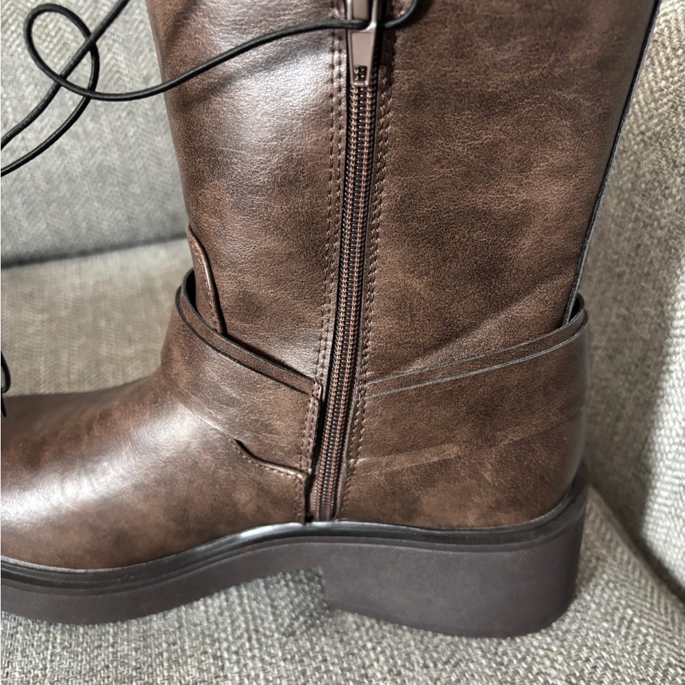 Jellypop Woman’s Brown Boots Sz 10M - Picture 6 of 9